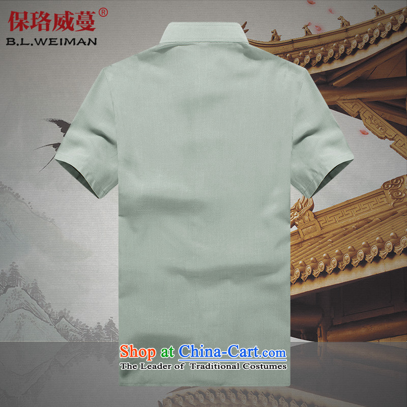 The Lhoba nationality Wei Mephidross warranty 2015 New Product Men Tang Dynasty Package summer linen tunic men short-sleeved breathability and comfort casual package mail black 175, Warranty, Judy Wei Overgrown Tomb (B.L.WEIMAN) , , , shopping on the Inte