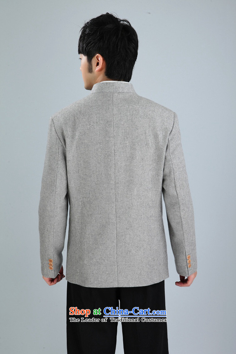 In accordance with the new stylish spring and autumn gel Men's Mock-Neck Chinese tunic suit dad single row clip loaded Tang jackets WNS/2353# -1# XL Photo, prices, brand platters! The elections are supplied in the national character of distribution, so action, buy now enjoy more preferential! As soon as possible.
