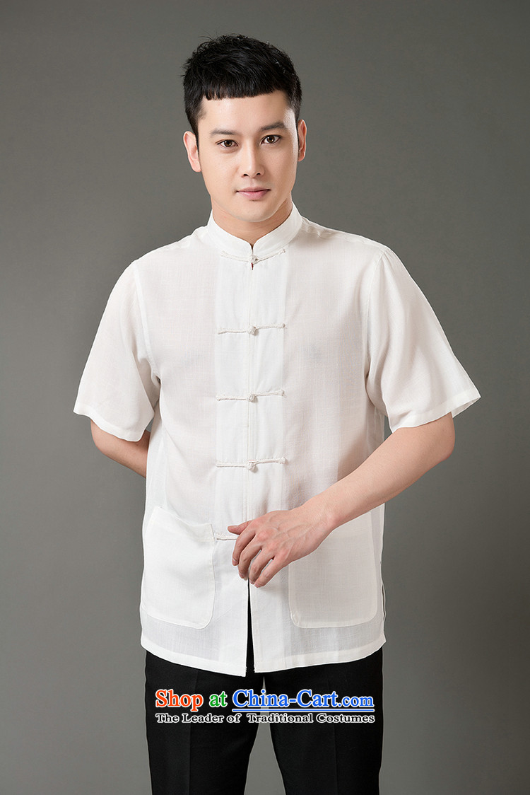 Boris poem federation short-sleeved Tang dynasty in Tang Dynasty elderly men by 2015 summer, emulation silk Tang blouses manually disc detained national costumes Chinese Tang dynasty collar beige XL/175 picture, prices, brand platters! The elections are supplied in the national character of distribution, so action, buy now enjoy more preferential! As soon as possible.