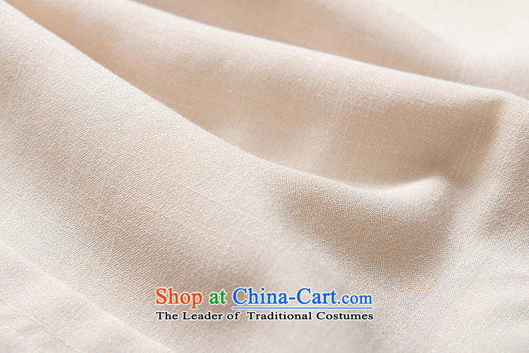 Boris poem federation short-sleeved Tang dynasty in Tang Dynasty elderly men by 2015 summer, emulation silk Tang blouses manually disc detained national costumes Chinese Tang dynasty collar beige XL/175 picture, prices, brand platters! The elections are supplied in the national character of distribution, so action, buy now enjoy more preferential! As soon as possible.