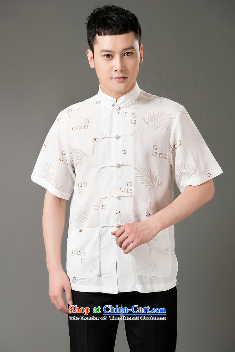 Boris poem federation short-sleeved Tang dynasty in Tang Dynasty elderly men by 2015 summer, emulation silk Tang blouses manually disc detained national costumes Chinese Tang dynasty white collar M/165 picture, prices, brand platters! The elections are supplied in the national character of distribution, so action, buy now enjoy more preferential! As soon as possible.