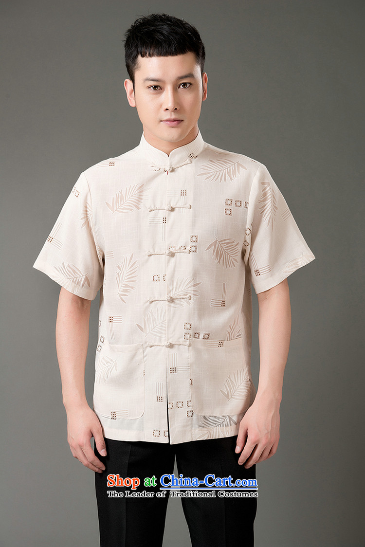 Boris poem federation short-sleeved Tang dynasty in Tang Dynasty elderly men by 2015 summer, emulation silk Tang blouses manually disc detained national costumes Chinese Tang dynasty white collar XXL/180 picture, prices, brand platters! The elections are supplied in the national character of distribution, so action, buy now enjoy more preferential! As soon as possible.