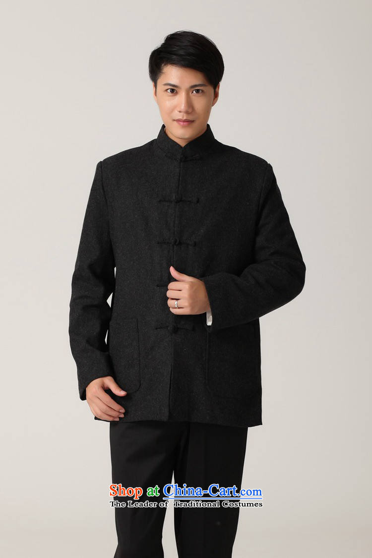 In accordance with the stylish new fuser men of ethnic Chinese tunic improved solid color word collar detained father replacing Tang jackets WNS/2398# - 1 Gray 2XL Photo, prices, brand platters! The elections are supplied in the national character of distribution, so action, buy now enjoy more preferential! As soon as possible.