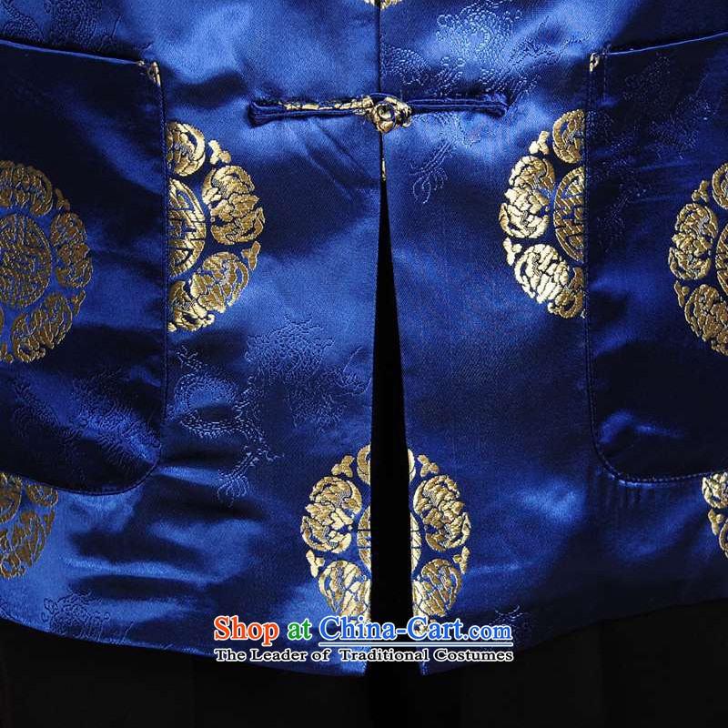 In accordance with the new fuser men of ethnic Tang dynasty straight up a field-installed father Tang jackets made wedding garment WNS/2386# -1# 3XL, performances in accordance with the fuser has been pressed shopping on the Internet