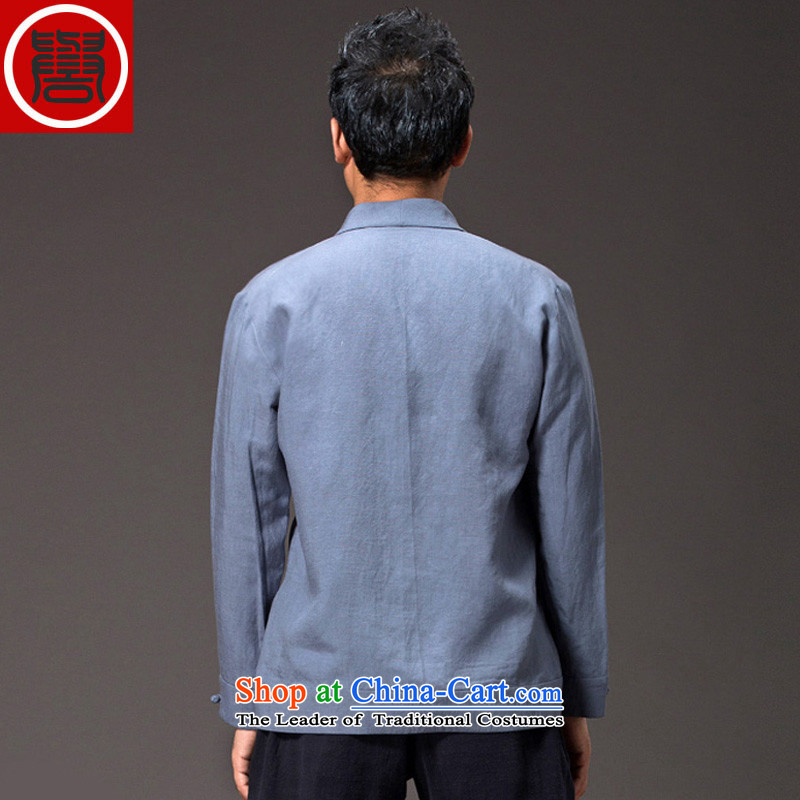 Renowned China wind men men Tang Dynasty Chinese men and a long-sleeved Tencel Ma Han-meditation services in 2,005 (L)/170, jacket Chinese renowned (CHIYU) , , , shopping on the Internet