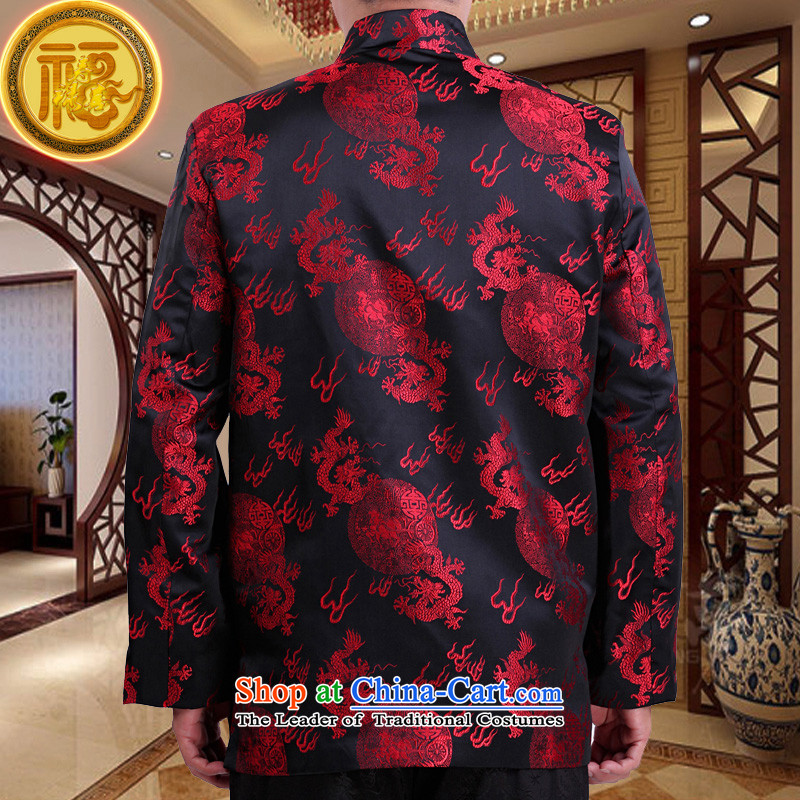 Mr Tang Dynasty poem federation male long-sleeved 2015 New China wind spring and autumn in consultations over the life of older birthday wearing Chinese father jackets red 170, the Federation Bao Shi (lianbangbos) , , , shopping on the Internet