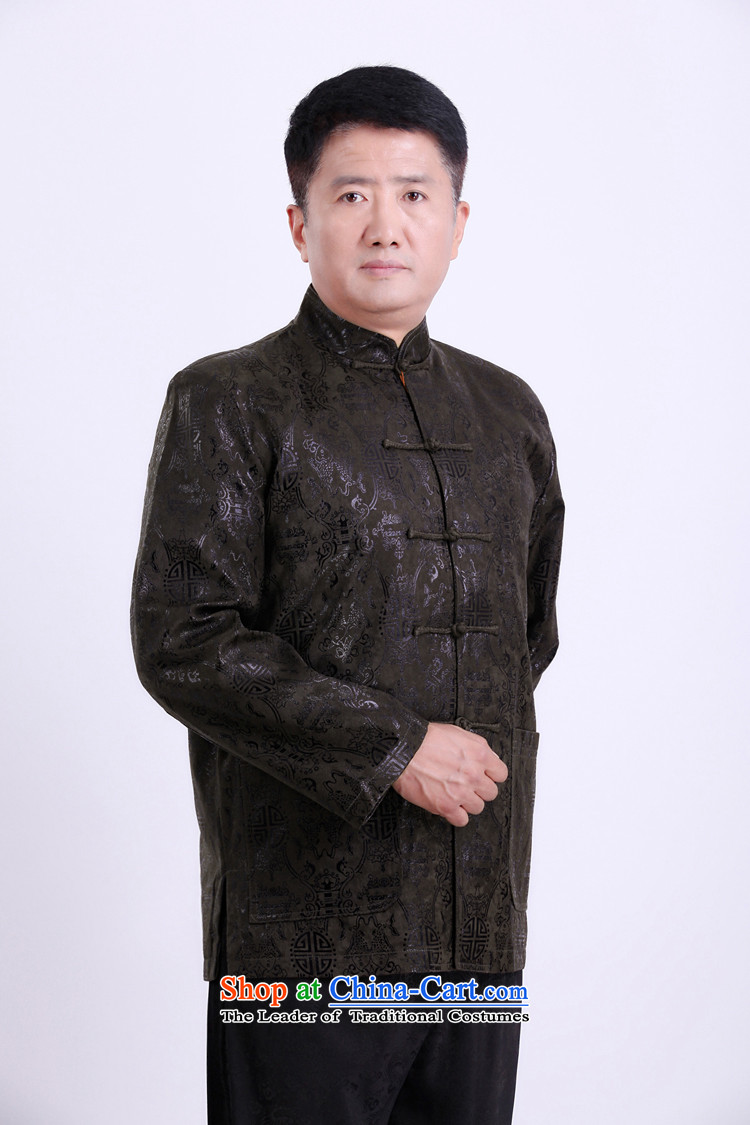 Mr Tang Dynasty poem federation male long-sleeved 2015 New China wind spring and autumn in consultations over the life of older birthday wearing Chinese father jackets red 175 pictures, prices, brand platters! The elections are supplied in the national character of distribution, so action, buy now enjoy more preferential! As soon as possible.