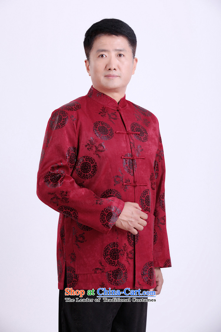 Mr Tang Dynasty poem federation male long-sleeved 2015 New China wind spring and autumn in consultations over the life of older birthday wearing Chinese father jackets purple 190 pictures, prices, brand platters! The elections are supplied in the national character of distribution, so action, buy now enjoy more preferential! As soon as possible.