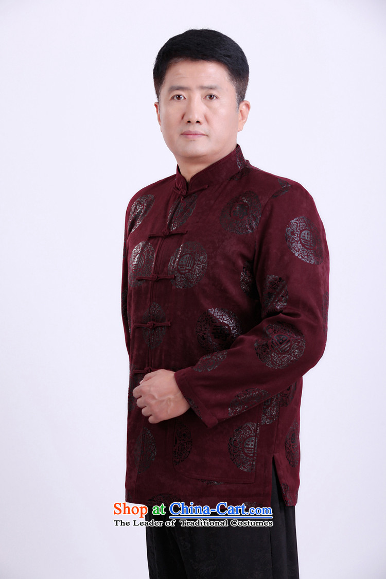 Mr Tang Dynasty poem federation male long-sleeved 2015 New China wind spring and autumn in consultations over the life of older birthday wearing Chinese father jackets red 190 pictures, prices, brand platters! The elections are supplied in the national character of distribution, so action, buy now enjoy more preferential! As soon as possible.