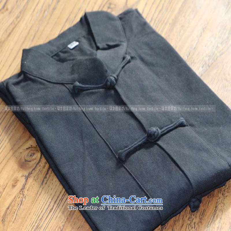 Cubufq pure cotton short-sleeved Tang Dynasty Tang Dynasty Pure Cotton Men and women serving exercise clothing performances Taegeuk jogs services services Chinese clothing multi-color black short-sleeved Tang dynasty 165/39,cubufq,,, shopping on the Inter
