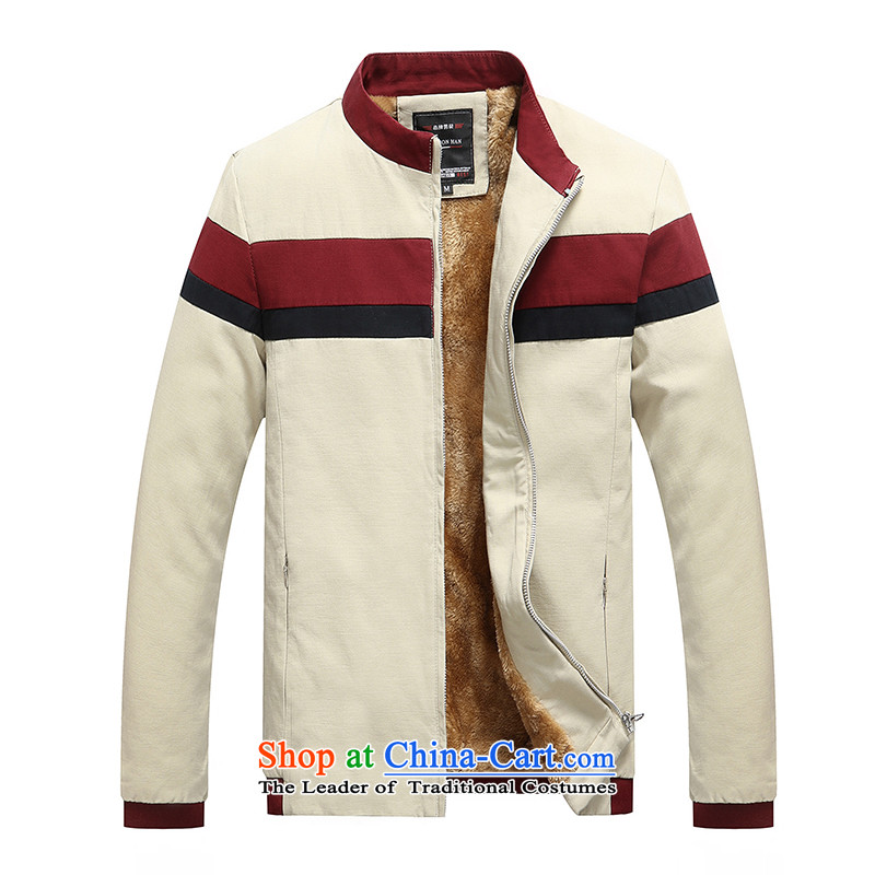 Morning Tang Tang Dynasty Chinese tunic2015 Fall_Winter Collections men jacket coat national costumes and8238 summer khakiXL