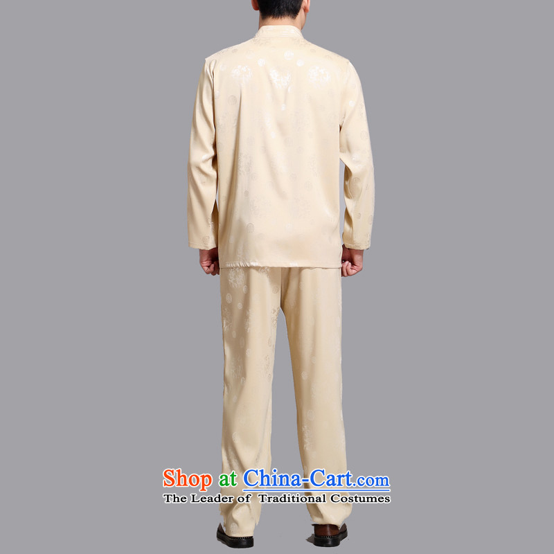 Kanaguri mouse men Tang Dynasty Package in the summer of older men in spring and autumn Tang dynasty boxed long-sleeved national costumes Chinese grandfather replacing gold XL, mouse (JINLISHU KANAGURI) , , , shopping on the Internet