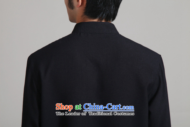 On optimizing ipo men Tang dynasty long-sleeved Kit Mock-Neck Shirt cotton linen kung fu tai chi Services - 1 black L picture, prices, brand platters! The elections are supplied in the national character of distribution, so action, buy now enjoy more preferential! As soon as possible.
