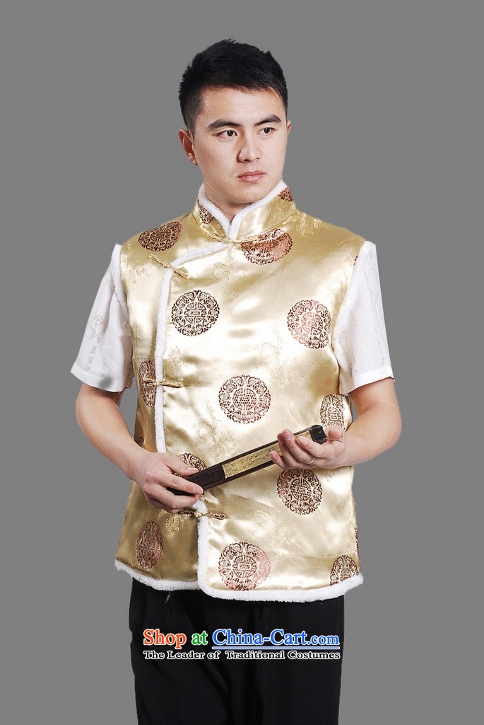 Ms Au King Mansion to 2015 New Men Tang blouses men's plus cotton vest -C wine red L picture, prices, brand platters! The elections are supplied in the national character of distribution, so action, buy now enjoy more preferential! As soon as possible.