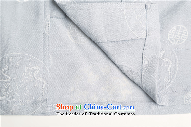 Hiv Rollet men summer short-sleeved Tang dynasty collar disc detained national costumes father boxed kit White XL Photo, prices, brand platters! The elections are supplied in the national character of distribution, so action, buy now enjoy more preferential! As soon as possible.