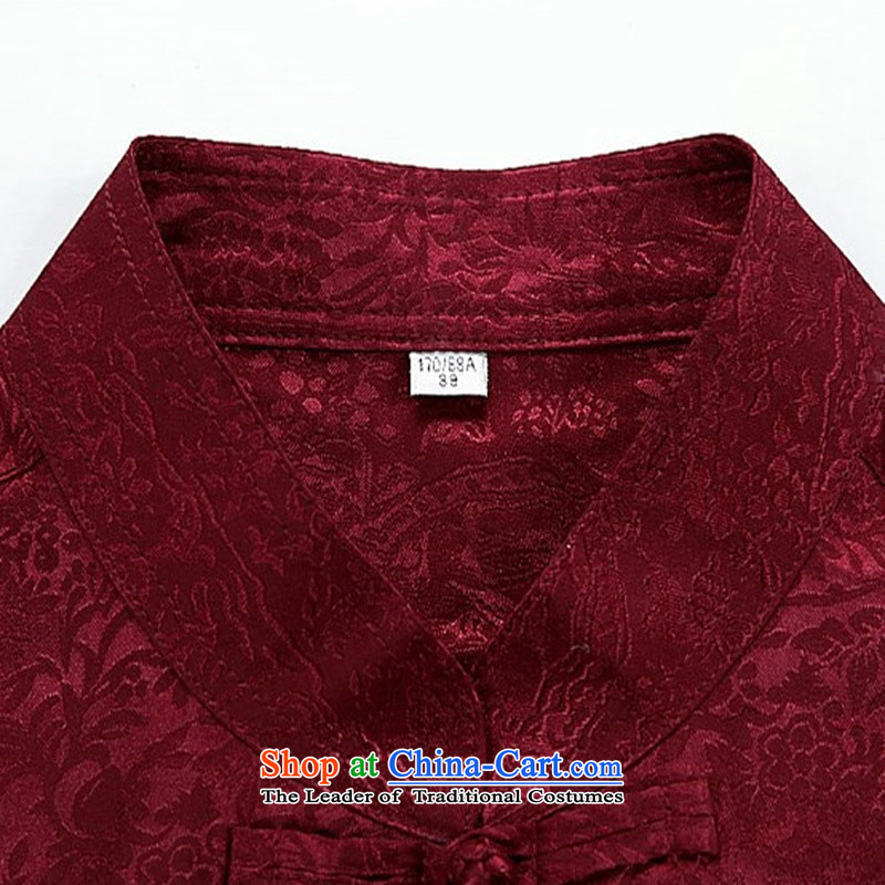 Kanaguri mouse in spring and summer new elderly men long-sleeved Tang Dynasty Package Install spring and summer load father men of ethnic Han-white kit M kanaguri mouse (JINLISHU) , , , shopping on the Internet