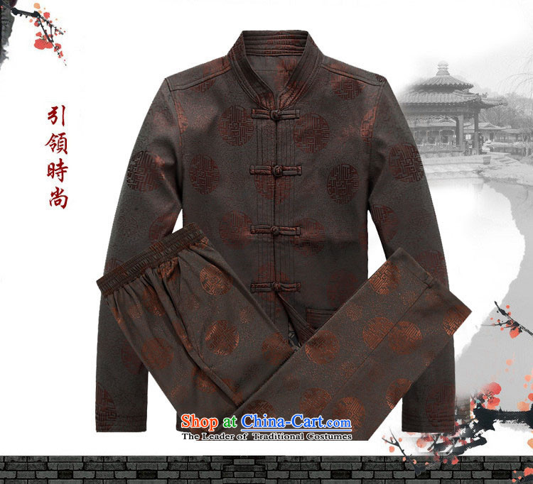 Hiv Rollet autumn and winter new Tang dynasty in Tang Dynasty Older long-sleeved jacket kit blue shirt XL Photo, prices, brand platters! The elections are supplied in the national character of distribution, so action, buy now enjoy more preferential! As soon as possible.