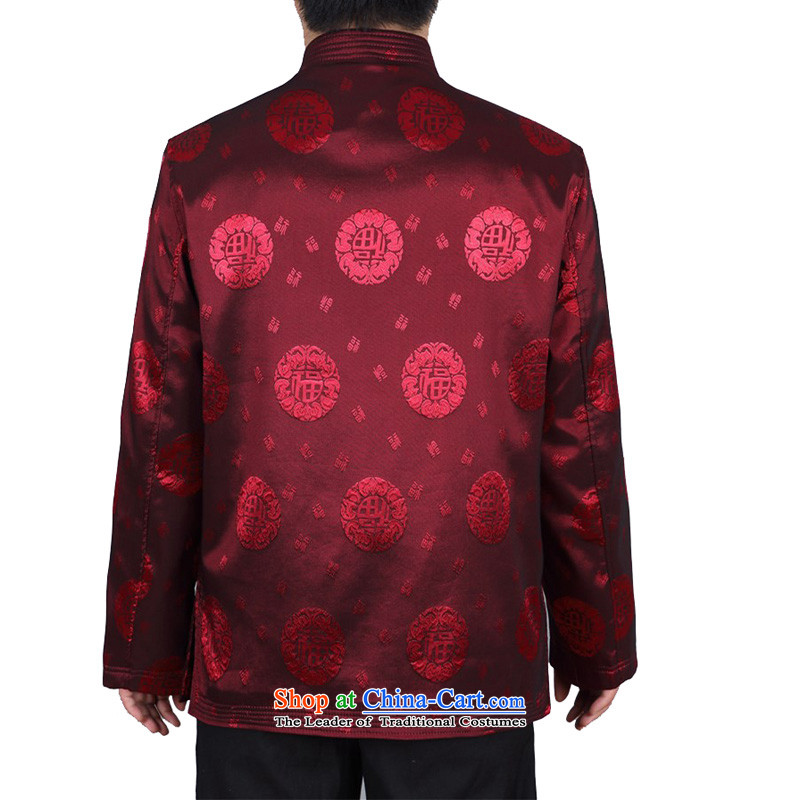 Hiv Rollet men Tang Dynasty Package in the summer of Tang Dynasty older men and a long-sleeved national costumes chinese red XXXL, grandpa HIV ROLLET (AICAROLINA) , , , shopping on the Internet
