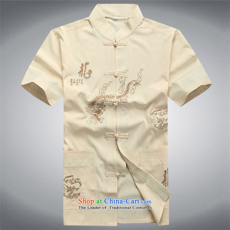 Kanaguri mouse men in the national costumes of older men Tang dynasty short-sleeve kit for summer Han-T-shirt red T-shirt S picture, prices, brand platters! The elections are supplied in the national character of distribution, so action, buy now enjoy more preferential! As soon as possible.