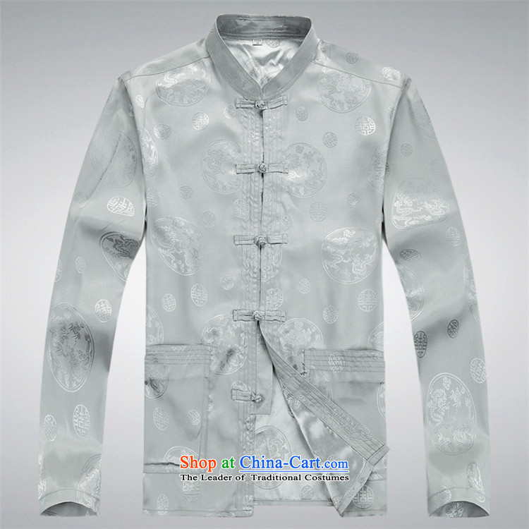 Kanaguri mouse in spring and summer men Tang Dynasty Package of older persons in long-sleeved China wind men's grandfather summer Chinese White XXL kit picture, prices, brand platters! The elections are supplied in the national character of distribution, so action, buy now enjoy more preferential! As soon as possible.