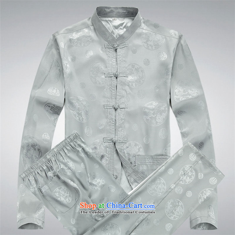 Kanaguri mouse in spring and summer men Tang Dynasty Package of older persons in long-sleeved China wind men's grandfather summer Chinese White XXL kit picture, prices, brand platters! The elections are supplied in the national character of distribution, so action, buy now enjoy more preferential! As soon as possible.