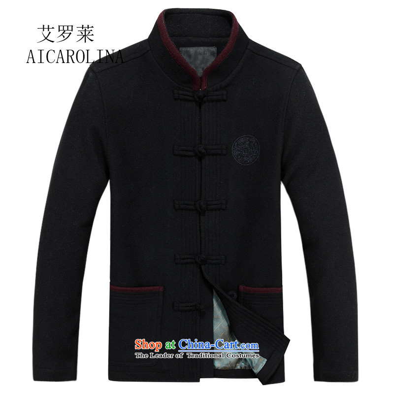 Hiv Rollet new summer, Tang dynasty men in Nepal in older long-sleeved jacket coat a China wind coats navy M HIV ROLLET AICAROLINA () , , , shopping on the Internet
