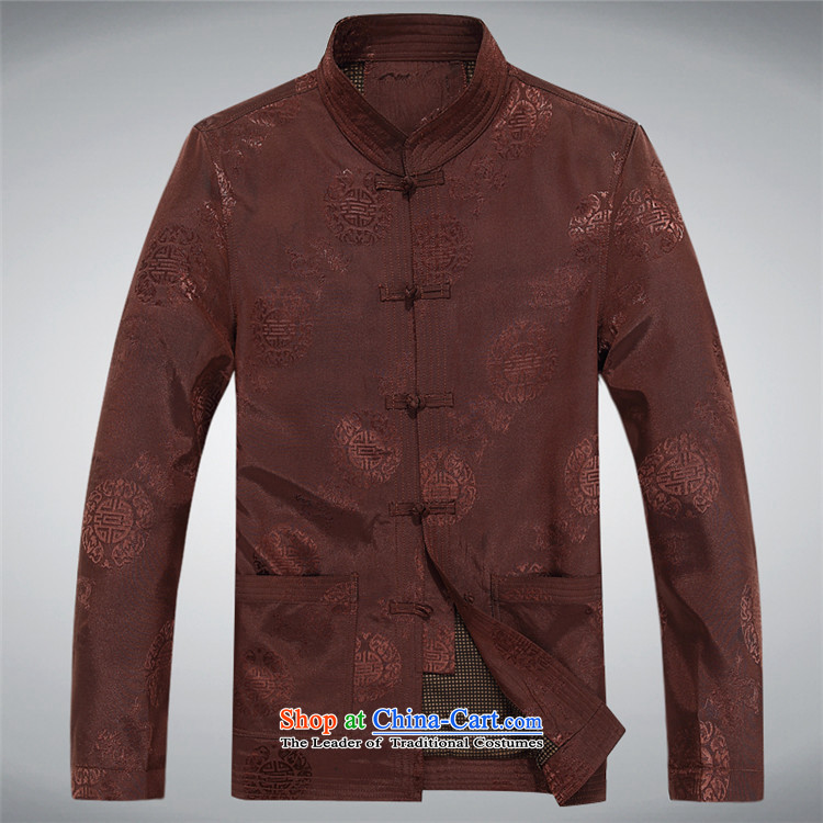 Hiv Rollet of older persons in the Tang dynasty and long-sleeved shirt men Chun men's jacket coat elderly Tang clothes and color pictures, prices, XXL brand platters! The elections are supplied in the national character of distribution, so action, buy now enjoy more preferential! As soon as possible.