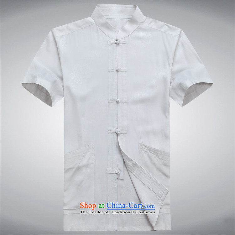 Rollet HIV Tang dynasty in the number of older men and short-sleeved Summer Package Boxed men dad grandpa blouses white L picture, prices, brand platters! The elections are supplied in the national character of distribution, so action, buy now enjoy more preferential! As soon as possible.