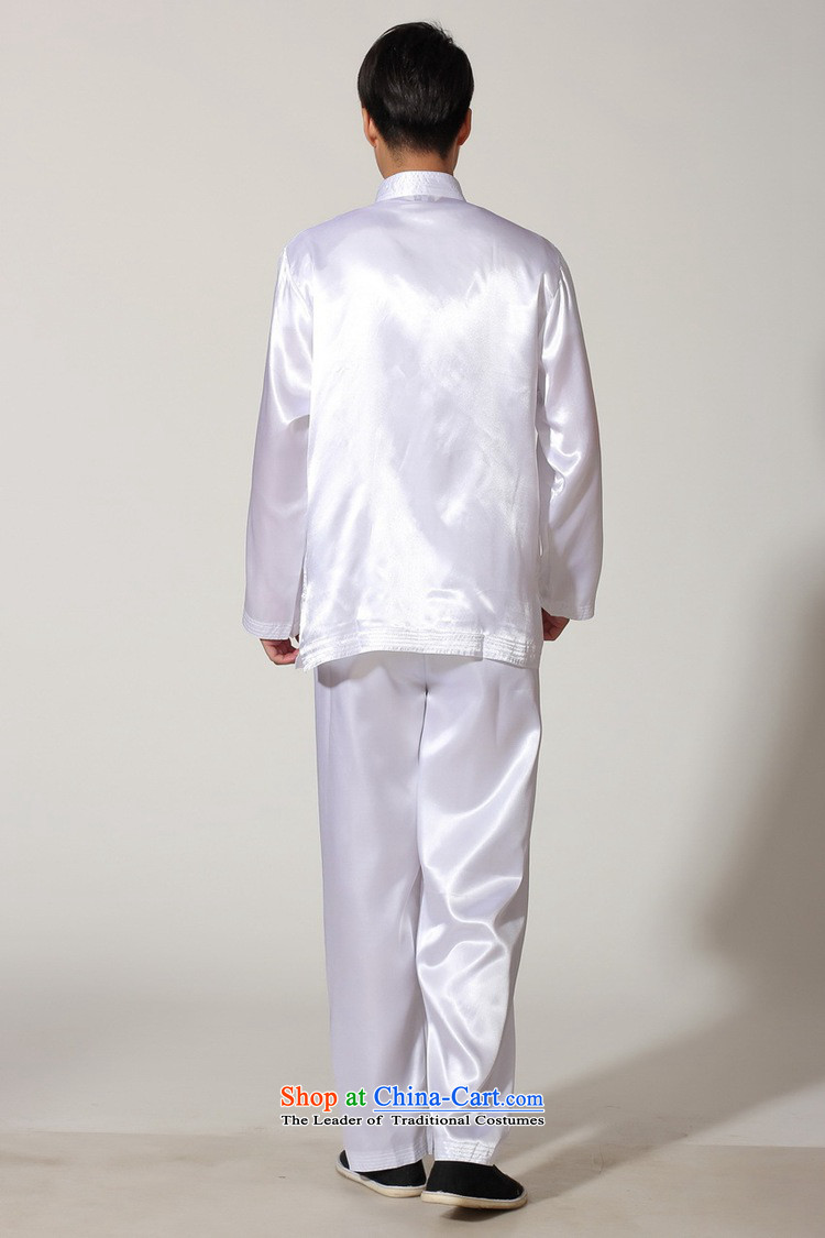 In accordance with the stylish new fuser men Chinese Tang dynasty package improved kung fu shirt sanshou clothing Lgd/m3013# White 2XL Photo, prices, brand platters! The elections are supplied in the national character of distribution, so action, buy now enjoy more preferential! As soon as possible.