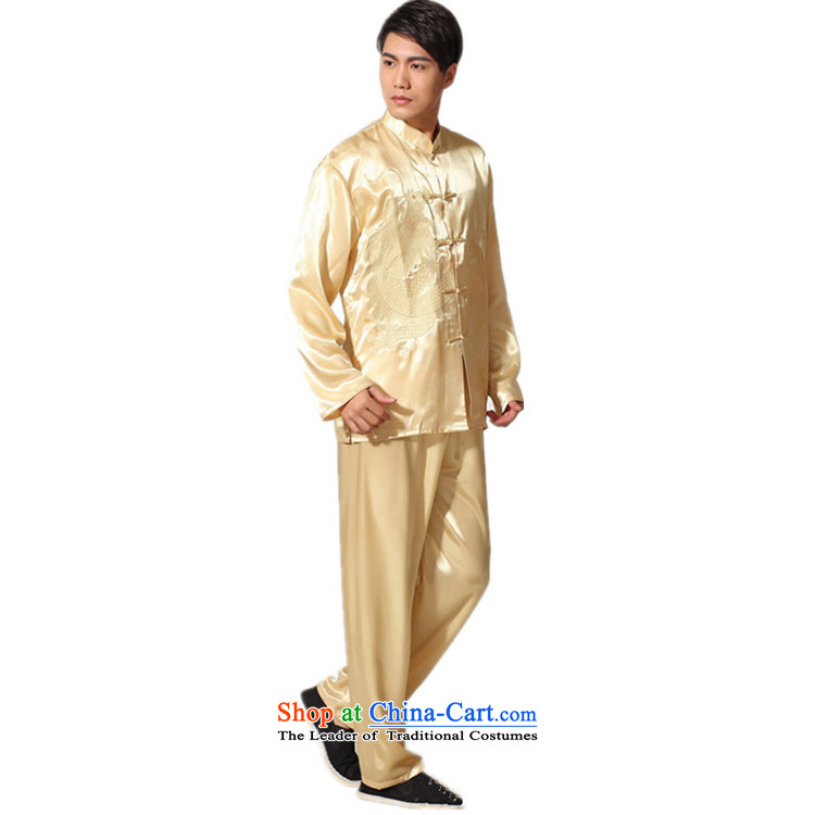 In accordance with the fuser trendy new) older men a field-embroidered dragon Tang Dynasty Package and the Netherlands LGD/M0012# services kung fu cornhusk yellow XL Photo, prices, brand platters! The elections are supplied in the national character of distribution, so action, buy now enjoy more preferential! As soon as possible.