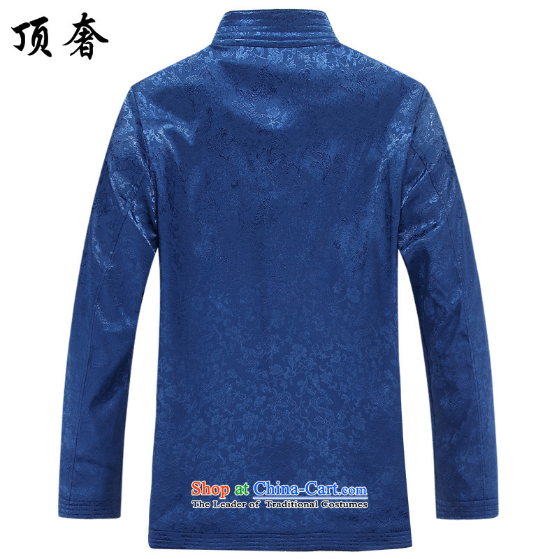 Top Luxury fall of older persons in the Tang dynasty and long sleeve jacket men with grandpapa installed during the spring and autumn life of older persons loose version red jacket 8802, Tang red jacket in top luxury shopping on the Internet has been pres