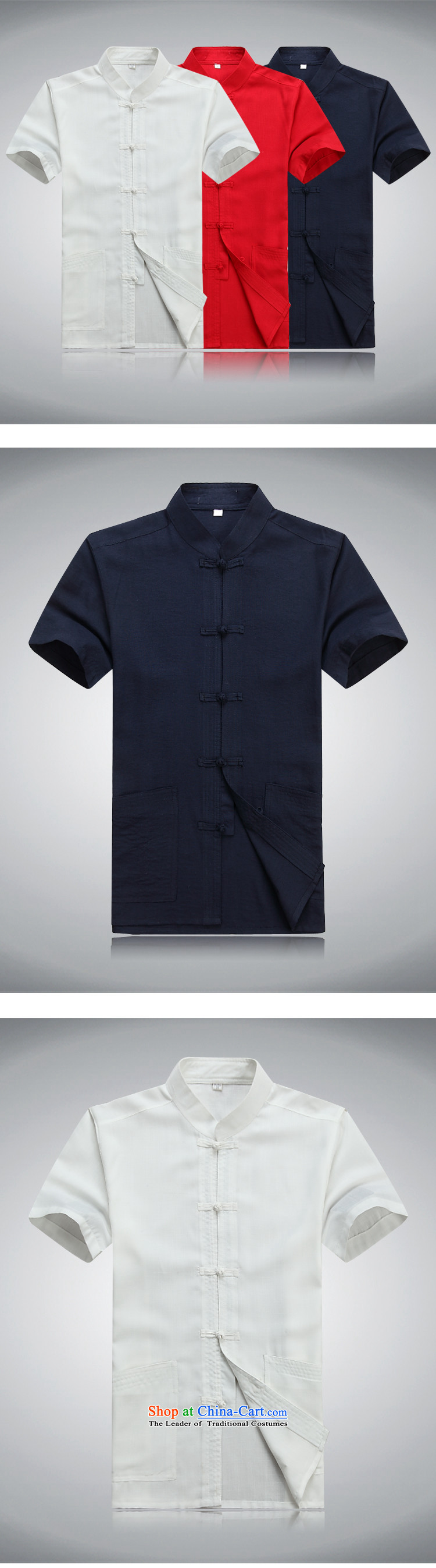 Top Luxury older Tang dynasty summer short-sleeved shirt middle-aged men Tang blouses father replacing men elderly clothes China wind gray snap-collar Han-Tang dynasty gray suit 180 pictures, prices, brand platters! The elections are supplied in the national character of distribution, so action, buy now enjoy more preferential! As soon as possible.