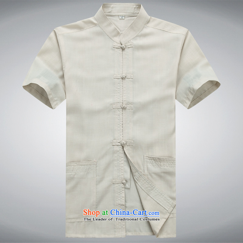 Top Luxury older Tang dynasty summer short-sleeved shirt middle-aged men Tang blouses father replacing men elderly clothes China wind gray snap-collar Han-Tang dynasty gray suit 180 pictures, prices, brand platters! The elections are supplied in the national character of distribution, so action, buy now enjoy more preferential! As soon as possible.