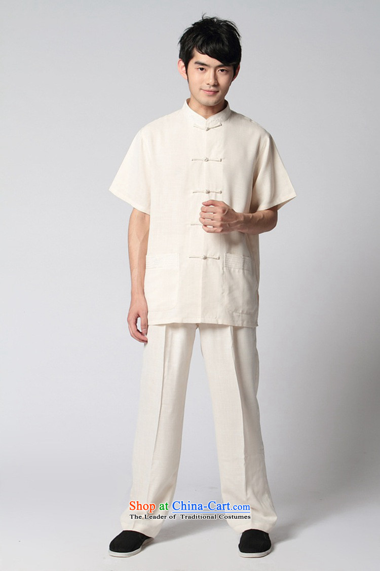 In accordance with the stylish new fuser men retro sheikhs wind short-sleeved Chinese tunic two kits Tang Dynasty Package Thermal tai chi WNS/2350# service kit -10# 3XL picture, prices, brand platters! The elections are supplied in the national character of distribution, so action, buy now enjoy more preferential! As soon as possible.