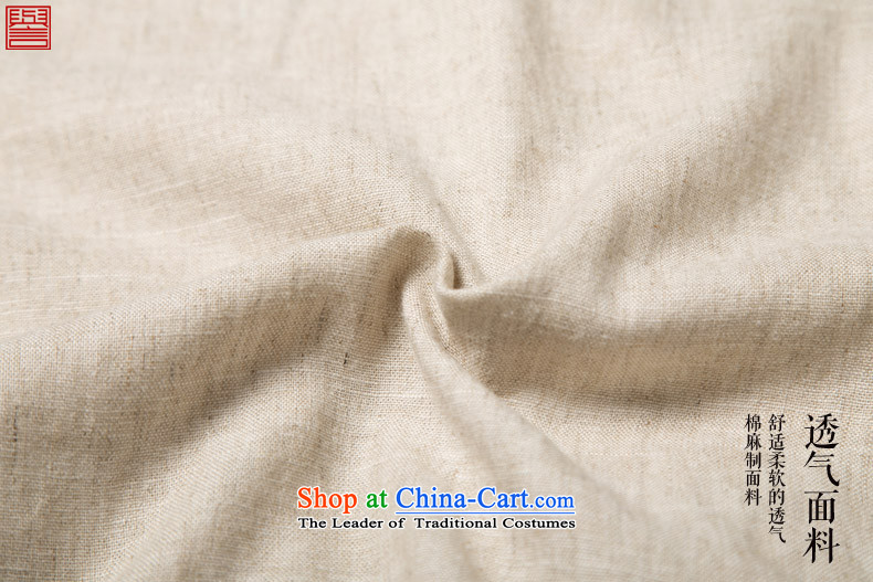 Renowned New China wind load spring and autumn and long-sleeved Chinese Tang dynasty and long-sleeved tray clip Tang dynasty cotton linen coat carbon (2XL) jumbo picture, prices, brand platters! The elections are supplied in the national character of distribution, so action, buy now enjoy more preferential! As soon as possible.