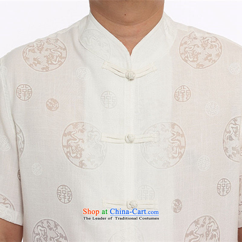 Hiv middle-aged men rollet disc detained Han-Chinese tunic of older persons grandfather jogging clothing summer white L, HIV (AICAROLINA ROLLET) , , , shopping on the Internet