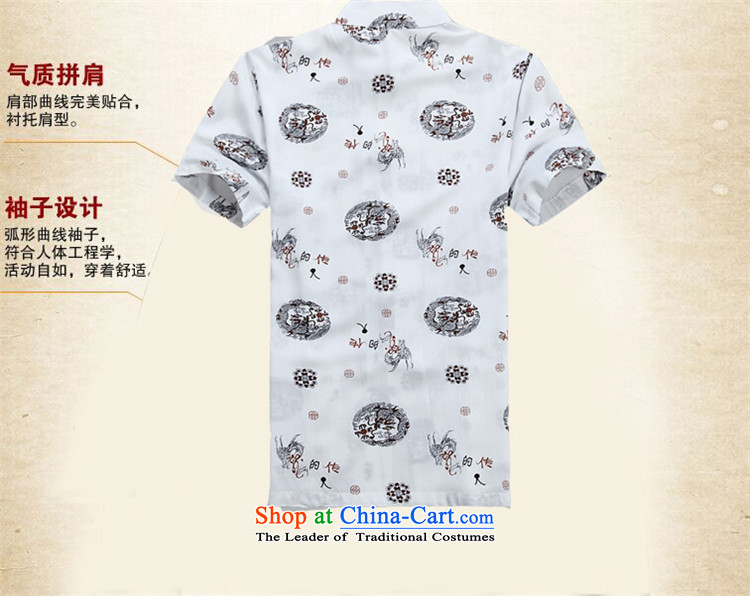 Hiv Rollet summer in older men Tang dynasty short-sleeved T-shirt middle-aged men Tang-black casual XXL picture, prices, brand platters! The elections are supplied in the national character of distribution, so action, buy now enjoy more preferential! As soon as possible.