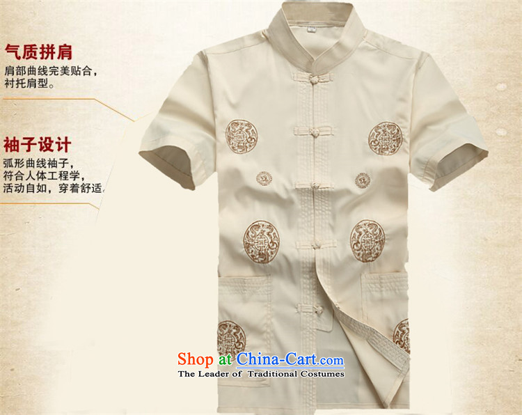 Hiv Rollet 2015 Summer new short-sleeved middle-aged man Tang dynasty half sleeve kit Chinese father Replacing wearing red kit 165/S picture, prices, brand platters! The elections are supplied in the national character of distribution, so action, buy now enjoy more preferential! As soon as possible.