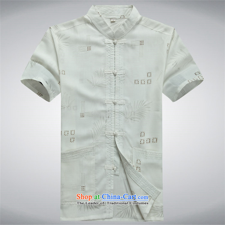 Hiv Rollet New Tang dynasty men in summer older national dress short-sleeved T-shirt men 175/L white picture, prices, brand platters! The elections are supplied in the national character of distribution, so action, buy now enjoy more preferential! As soon as possible.