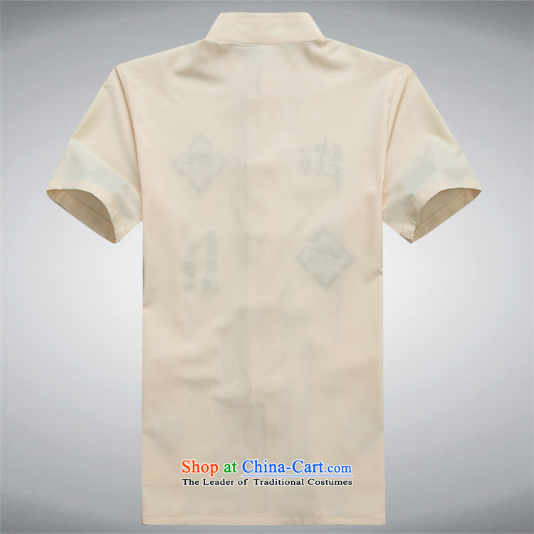 Rollet HIV Tang dynasty in the number of older men and short-sleeved T-shirt middle-aged men Mr Ronald Tang dynasty short-sleeved older persons for summer XXXL white picture, prices, brand platters! The elections are supplied in the national character of distribution, so action, buy now enjoy more preferential! As soon as possible.