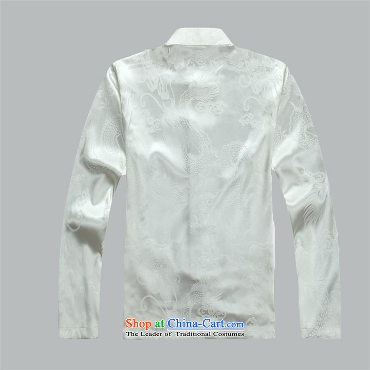 Rollet HIV in the spring and autumn of older men Tang dynasty long-sleeved T-shirt Kit Chinese middle-aged men and leisure services ball-beige kit M picture, prices, brand platters! The elections are supplied in the national character of distribution, so action, buy now enjoy more preferential! As soon as possible.