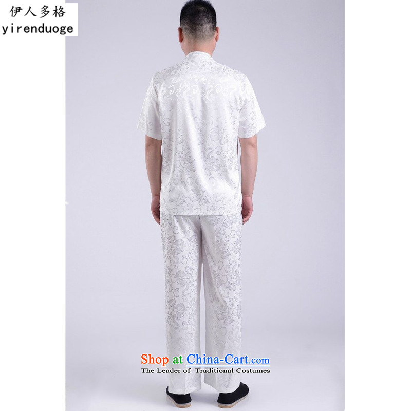 The Mai-Mai multi-   year 2015 new summer of older persons in the men's short-sleeved Tang dynasty male Kit China wind Chinese leisure national service for larger father replacing White Kit 185, Mai-Mai YIRENDUOGE (Multi-bin) , , , shopping on the Interne
