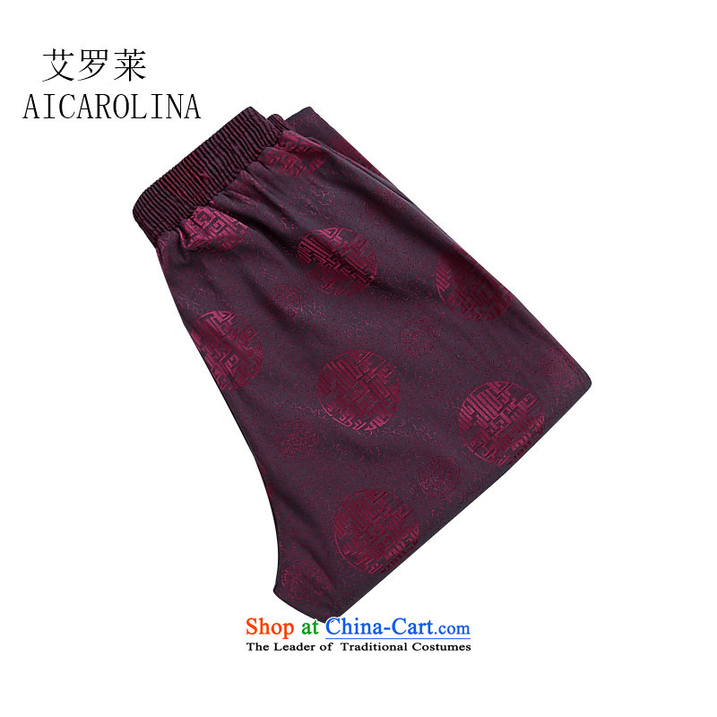 Hiv Rollet China wind Tang Dynasty Chinese men's trousers, pants men Tang elasticated straps pants red XXXXL, HIV ROLLET (AICAROLINA) , , , shopping on the Internet