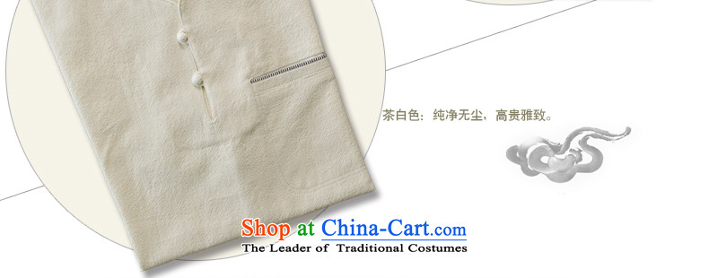 Hill People Movement China wind linen men Tang dynasty short-sleeved shirt loose Chinese Men's Shirt leisure retro summer silver color pictures, 170 Zhu price, brand platters! The elections are supplied in the national character of distribution, so action, buy now enjoy more preferential! As soon as possible.