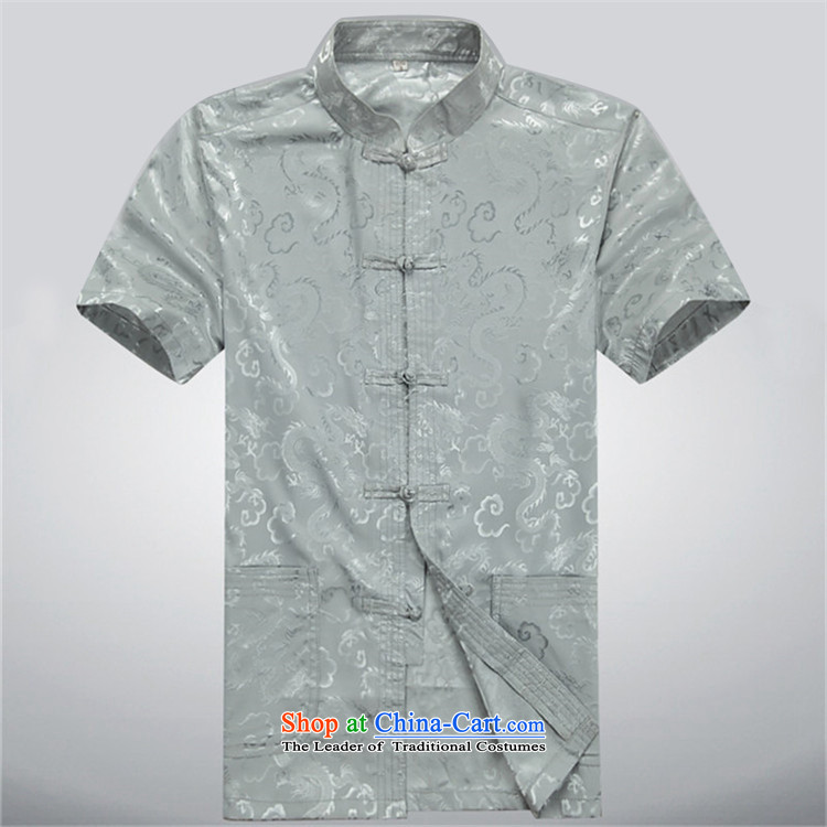Beijing OSCE summer short-sleeved package for older men Tang Dynasty Package Tang Dynasty Short-Sleeve Men beige kit S picture, prices, brand platters! The elections are supplied in the national character of distribution, so action, buy now enjoy more preferential! As soon as possible.