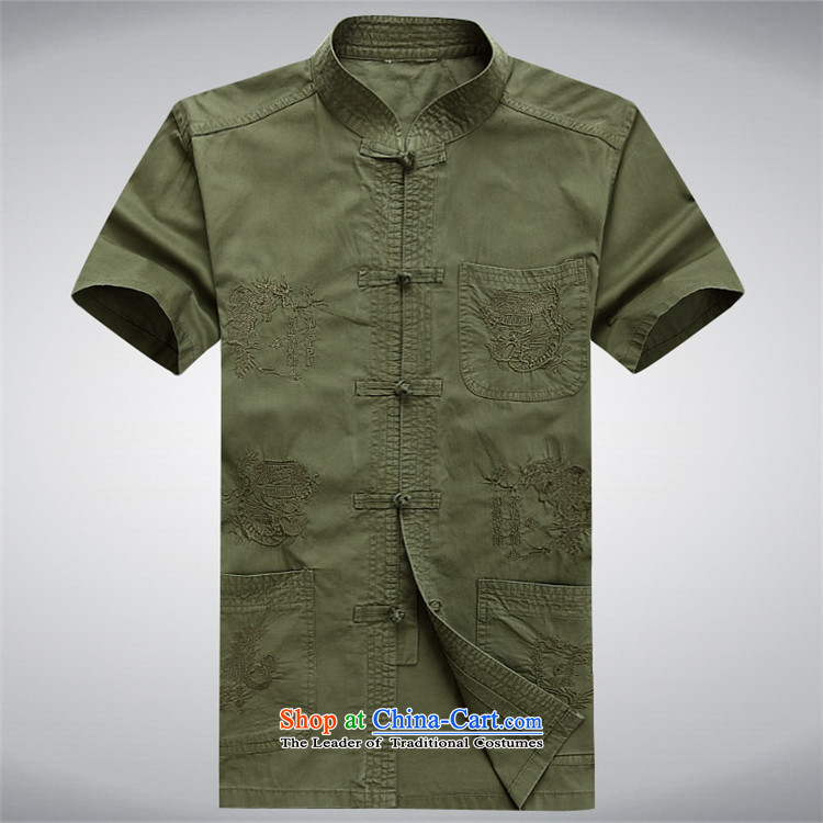 Beijing Europe China wind Tang dynasty male short-sleeved shirts in cotton men older cotton summer clothing father boxed- M images, prices, brand platters! The elections are supplied in the national character of distribution, so action, buy now enjoy more preferential! As soon as possible.