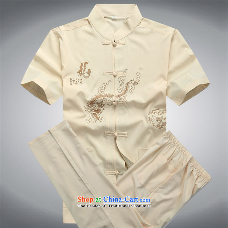 Hiv Rollet men's shirts in summer older men Tang Dynasty Chinese ball-short-sleeved clothing middle-aged leisure wears red kit L picture, prices, brand platters! The elections are supplied in the national character of distribution, so action, buy now enjoy more preferential! As soon as possible.