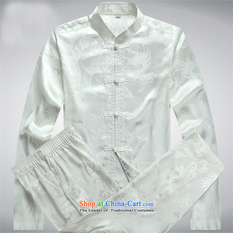 Beijing spring and summer thin, OSCE long-sleeved blouses Tang men older shirt kung fu shirt father casual Kit Red Kit L picture, prices, brand platters! The elections are supplied in the national character of distribution, so action, buy now enjoy more preferential! As soon as possible.