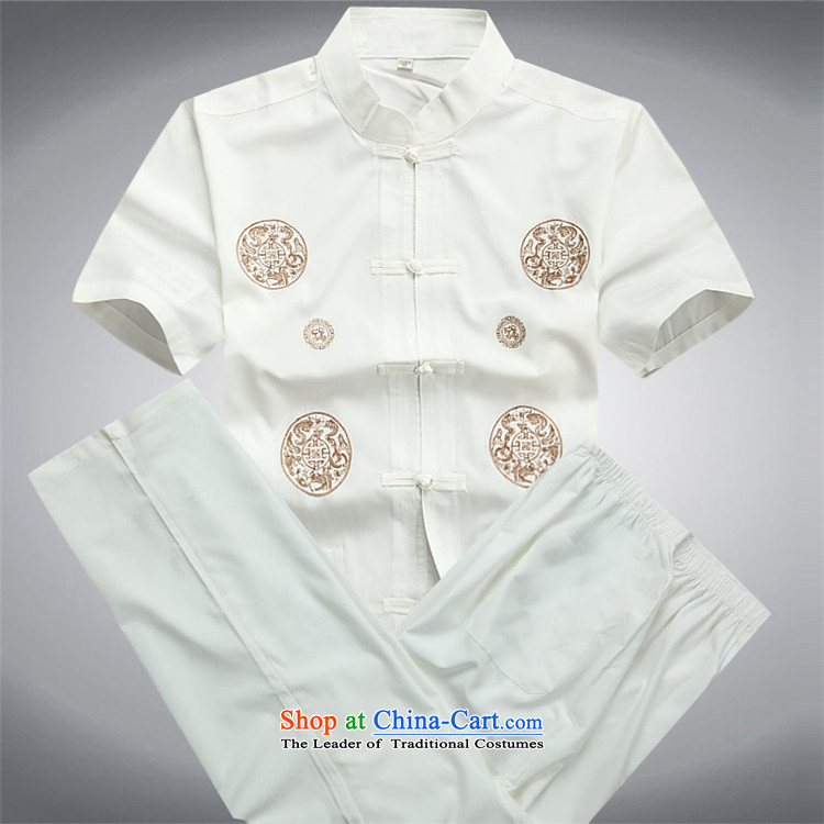 Beijing New OSCE kit in Tang dynasty China wind older short-sleeved light summer, men summer beige kit M picture, prices, brand platters! The elections are supplied in the national character of distribution, so action, buy now enjoy more preferential! As soon as possible.
