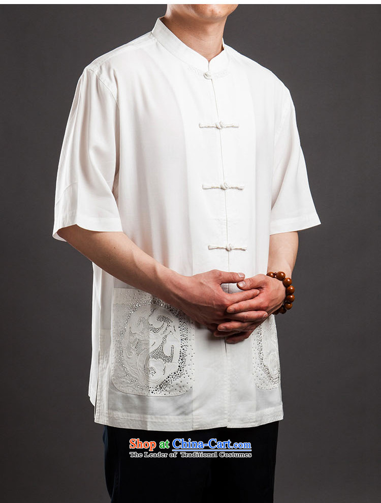 Azzu (azouari) defense men short-sleeved Tang Dynasty Chinese Disc detained Men's Mock-Neck beige 44 pictures, prices, brand platters! The elections are supplied in the national character of distribution, so action, buy now enjoy more preferential! As soon as possible.